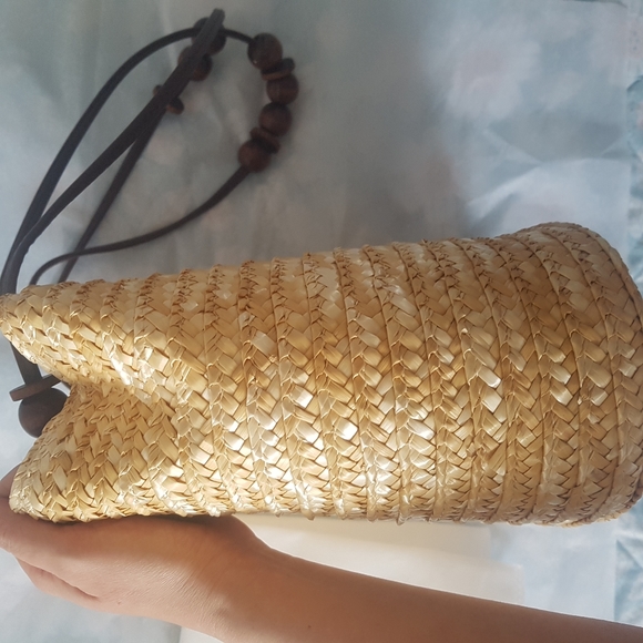 Urban Expression straw bag, brand new with tag on, vegan - Picture 7 of 8